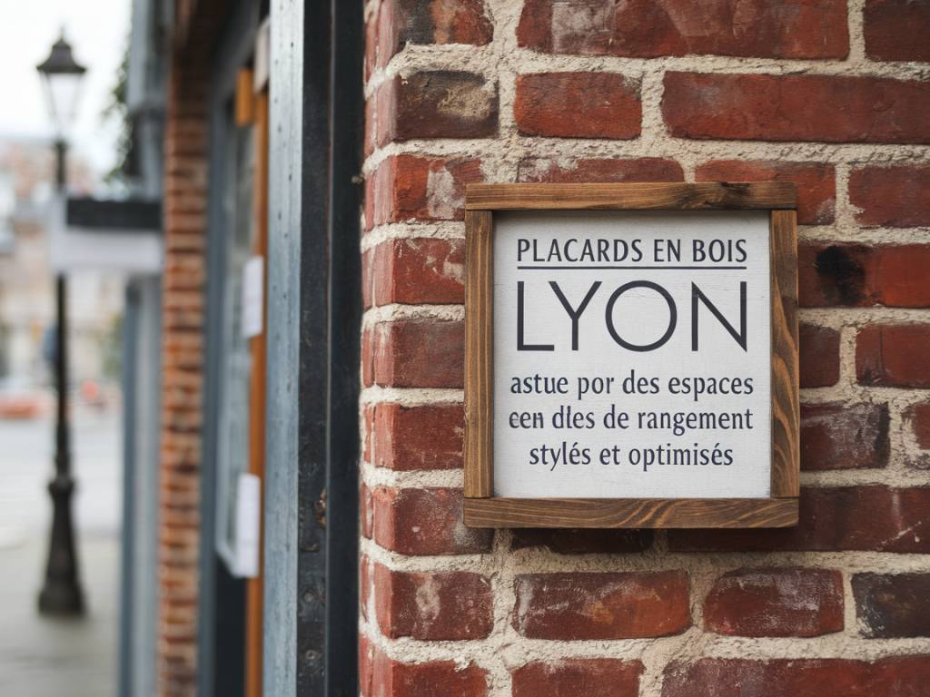 Placards en bois, lyon : astuce pour des espaces de rangement stylés et optimisés